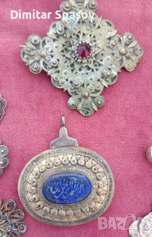 Възрожденски Накити Пафта Висулка Мощехранителница Муска, снимка 6 - Антикварни и старинни предмети - 53054921