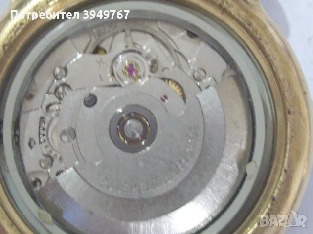Стар позлатен мъжки часовник.Автоматик., снимка 6 - Мъжки - 50060067