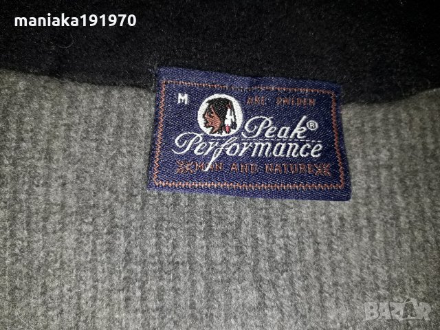 Peak Performance (М) детска вълнена горница (яке) , снимка 5 - Детски пуловери и жилетки - 31401812