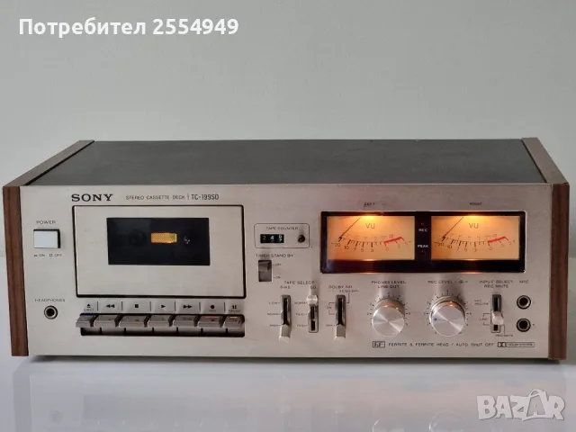 Sony TC-199SD касетен дек