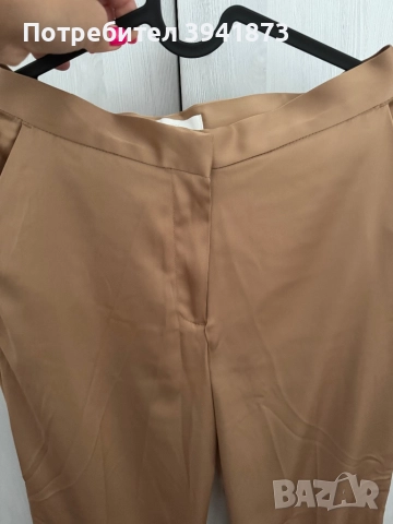 Сатенен дамски панталон H&M, снимка 2 - Панталони - 51442518