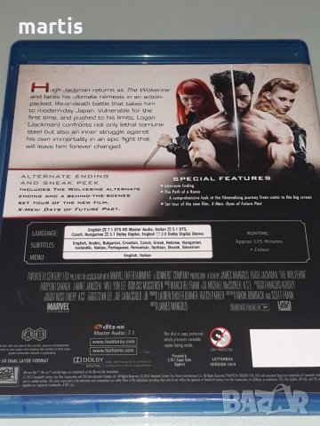 Blu-Ray Kолекция бг.суб. X-men The Wolverine , снимка 3 - Blu-Ray филми - 34391577