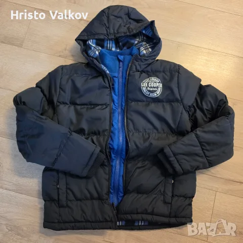 Детско зимно яке Lee Cooper за момче. Размер: 8-9 години. Като ново.