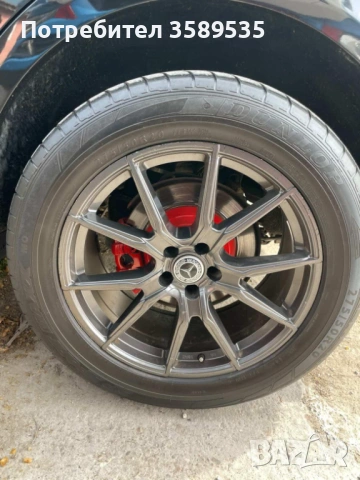 "20" джанти 5х112 за Mercedes, 275/50 R20, прави, с гуми Dunlop