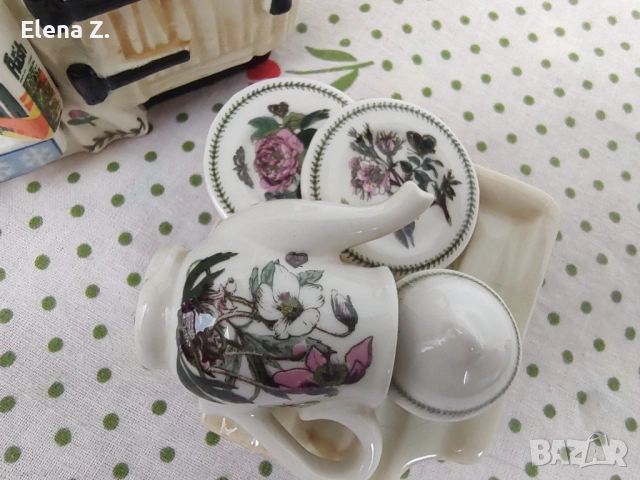 Малък колекционерски чайник мивка Cardew Portmeirion, снимка 14 - Антикварни и старинни предмети - 54003391