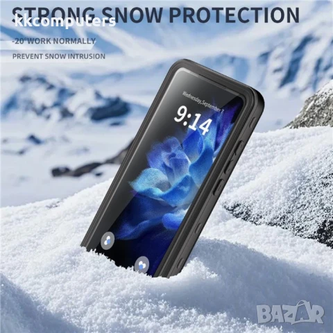 Motorola Moto G Stylus 5G (2025) REDPEPPER Водоустойчив / Удароустойчив Калъф + Скрийн Протектор – Ч, снимка 3 - Калъфи, кейсове - 50734217