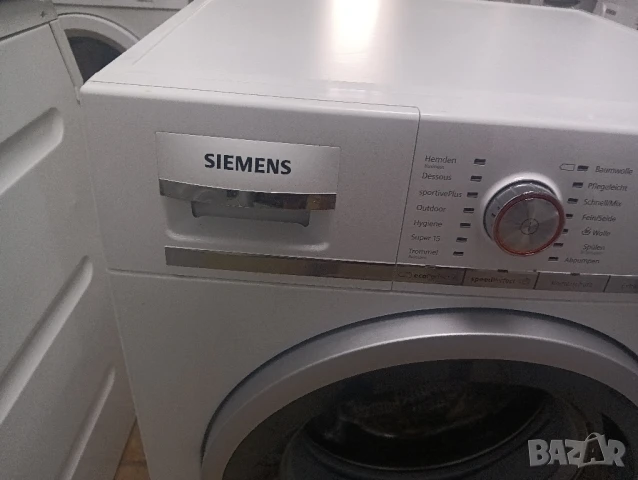 Висок клас пералня Сименс Siemens IQ 700 A+++ 9кг Made in Germany 2 години гаранция!, снимка 3 - Перални - 50589225
