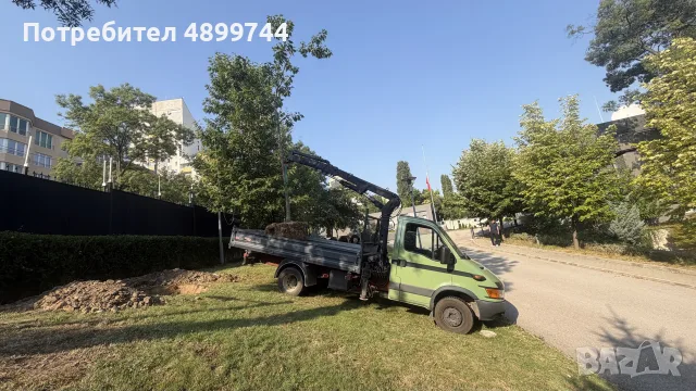 Транспорт, превоз Самосвал с кран, снимка 6 - Транспортни услуги - 55435949