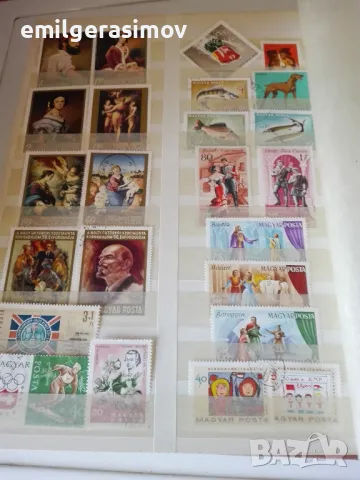 Класьор с пощенски марки и лот картички., снимка 9 - Филателия - 50321964