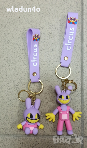 Плюшени герои Digital Circus/The Amazing Digital circus;ключодържатели-6лв-13лв, снимка 11 - Плюшени играчки - 44804287