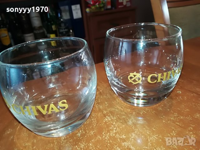 chivas regal 2бр чаши за уиски 3012221240, снимка 5 - Колекции - 39143482