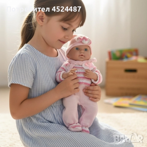 Кукла бебе с пълен комплект , снимка 2 - Кукли - 52580187