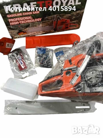 Бензинов верижен трион 4,6kW / 40см, снимка 11 - Други инструменти - 50393610