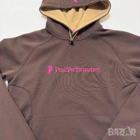 Дамско Горнише Суитшърт Peak Performance Размер M, снимка 5 - Спортни екипи - 53876505