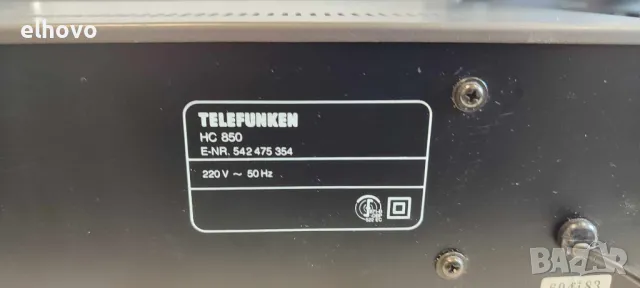 Дек Telefunken HC 850, снимка 8 - Декове - 49300473