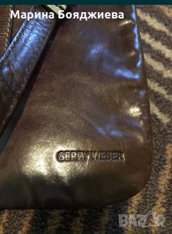 Gerry Weber-чанта естествена кожа, снимка 1 - Чанти - 34381210