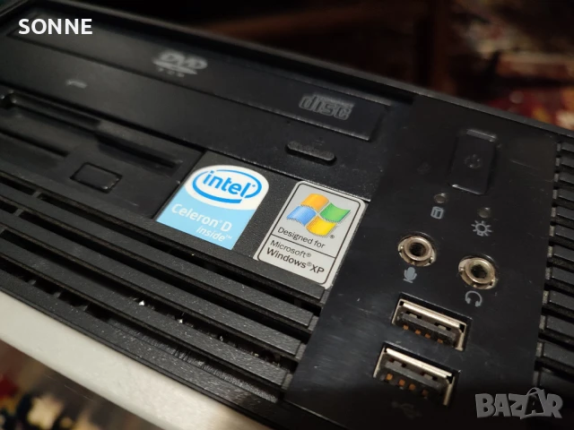 Настолен компютър HP Compaq Intel (R) Celeron (R) D; CPU 3.06 GHz, снимка 8 - Бебешки обувки - 51234132