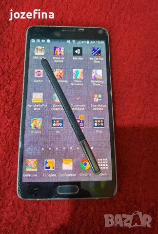 Продавам телефон Самсунг Галакси ноте 4. Samsung galaxy note 4 , 5.7 инч екран