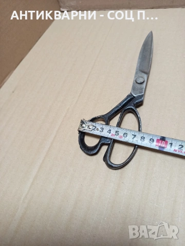 Стара Немска Кожарска Ножица D.P.R.K. Номер 358., снимка 13 - Антикварни и старинни предмети - 53067392