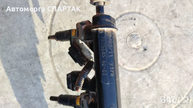 Peugeot 308 2007 2015 1.6 Бензинов двигател Горивна релса за високо налягане 75756458002, снимка 2 - Части - 48738572