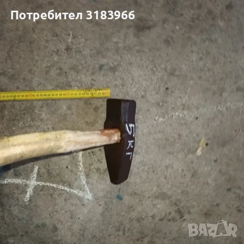 голям стар каменарски чук 5 килограма , снимка 2 - Железария - 56133835