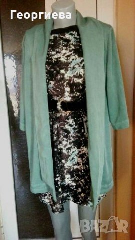 Дамско манто в зелено🍀🌹S,M🍀🌹арт.1032 