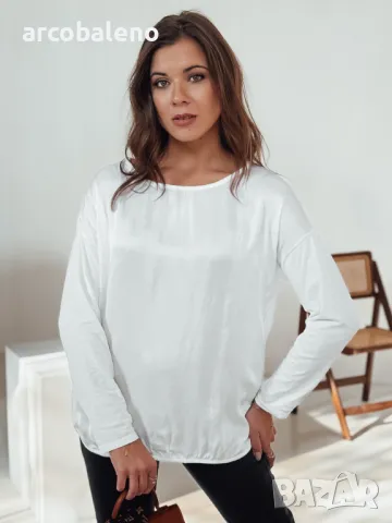 Дамска овърсайз блуза SILKINEA с висулка, 4цвята , снимка 8 - Блузи с дълъг ръкав и пуловери - 47820750