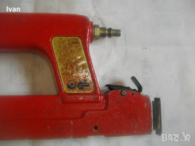 ПНЕВМАТИЧЕН ТАКЕР ДЪРВОДЕЛСКИ АЛУМИНИЕВ ПРОФЕСИОНАЛЕН GS PNEUMATICK TAKER, снимка 4 - Други инструменти - 51010631