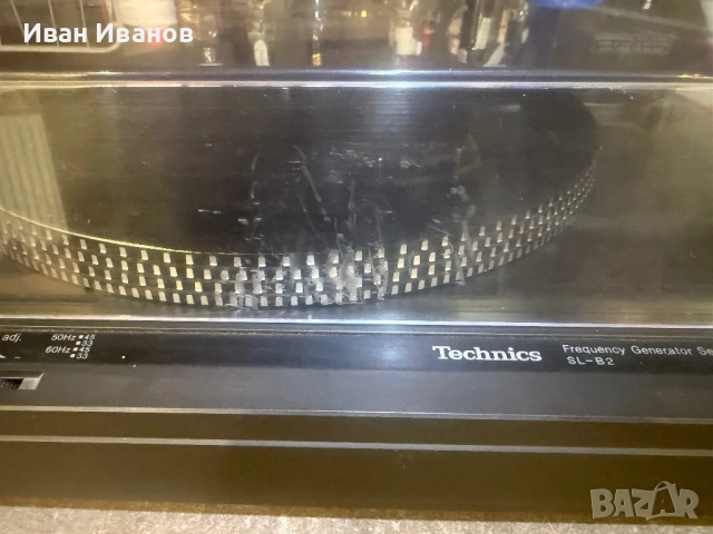 Грамофон Technics SL-B2, снимка 4 - Грамофони - 52497410