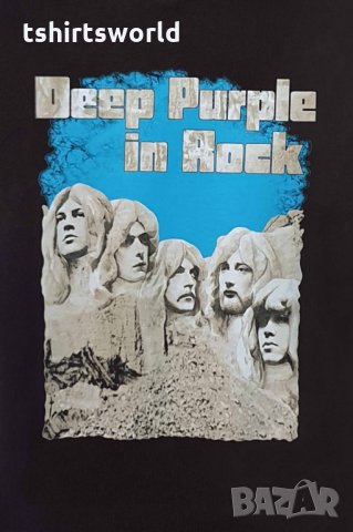 Нов мъжки суичър с трансферен печат на музикалната група Deep Purple (Дийп Пърпъл), снимка 2 - Суичъри - 31757854