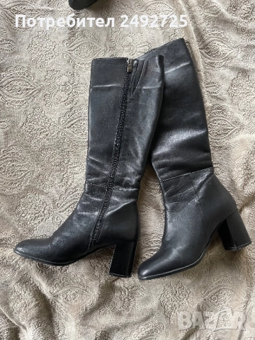 4 чифта Ботуши чизми естествена кожа , снимка 2 - Дамски ботуши - 34747570