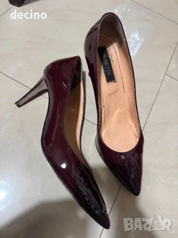 Токчета лак Musette 41 номер, снимка 4 - Дамски обувки на ток - 50463021