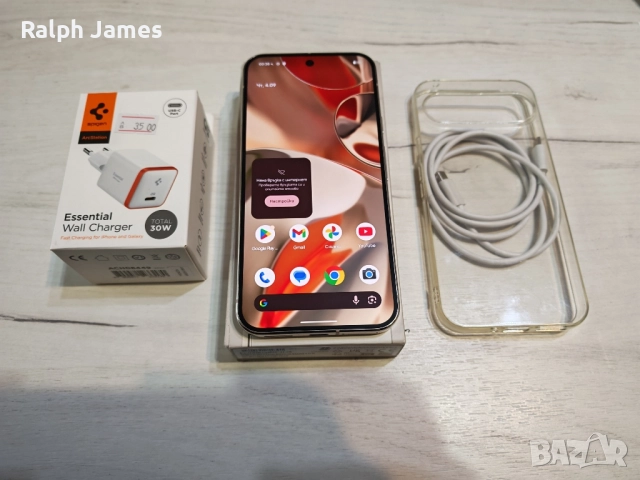 Като нов Google Pixel 9 Pro XL 5G 16 GB RAM 128 GB , снимка 2 - Други - 52307505