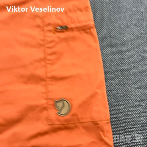 Fjallraven Barens Pro Дамски Туристически Панталон 7/8 Размер 46 G1000 Оранжев, снимка 8 - Панталони - 51667427