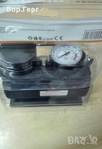 Компресор за помпене на гуми, снимка 2 - Аксесоари и консумативи - 31359701