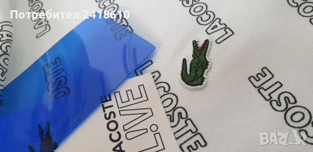 Lacoste LIVE! Oversize Hoodie Mens Size 5 - L НОВО! ОРИГИНАЛ! Мъжка Качулка !, снимка 10 - Спортни дрехи, екипи - 48252532