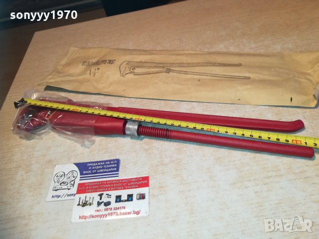 тръбен ключ 90 градуса. Цол - 1.5" 1212201407, снимка 2 - Ключове - 31096542