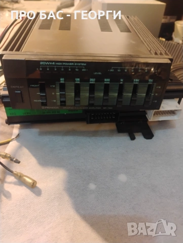 Pioneer BP-780 автомобилен стерео графичен еквалайзер и мини усилвател