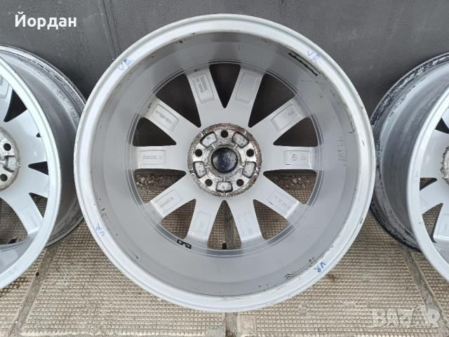 ОРИГИНАЛНИ джанти 17 'цола 5x112 7J ET54 VW Golf 6 / ФОЛКСВАГЕН Голф 6, снимка 13 - Гуми и джанти - 52914927