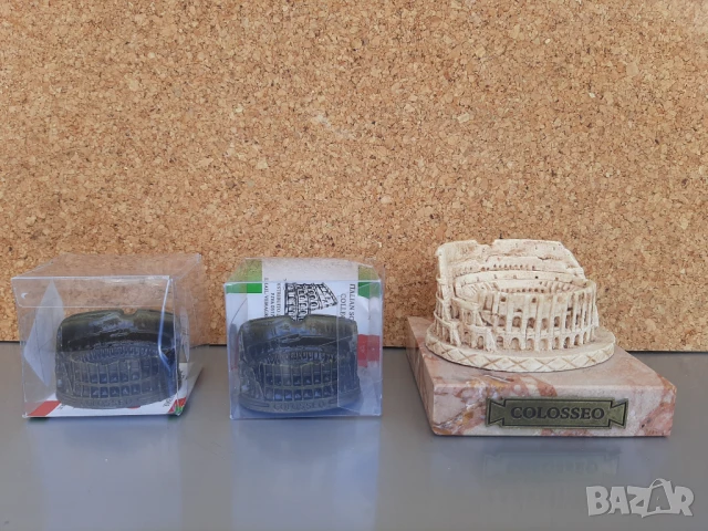 Сувенир от Рим Колизеум, сувенир от Германия Хановер, снимка 7 - Декорация за дома - 44734735