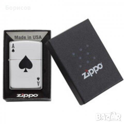 Запалка Zippo Simple Spade Design, снимка 1 - Подаръци за рожден ден - 39897660