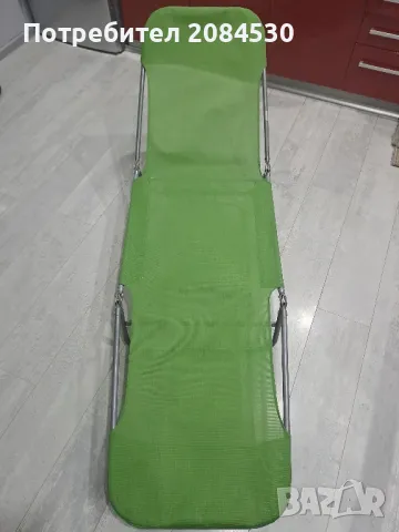 Шезлонг с двустранно регулиране 180/55см, снимка 15 - Градински мебели, декорация  - 49700978