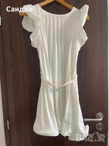 Бяла рокля солей, снимка 2 - Рокли - 54250943