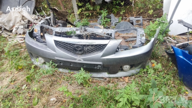 Мазда 6 предна броня  и преден капак, снимка 2 - Части - 51799882