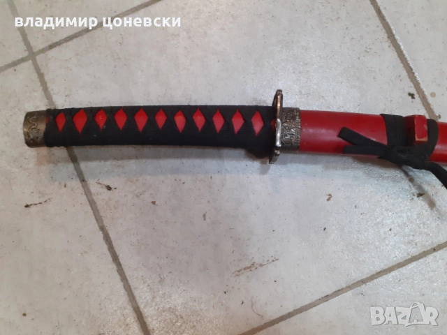 Красив самурайски меч,катана,сабя,ятаган,рапира,шпага, снимка 2 - Антикварни и старинни предмети - 52320876