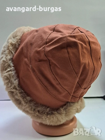Дамска шапка,капела лукс -219, снимка 3 - Шапки - 52213468