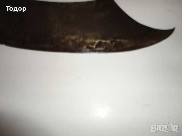 Брутален ятаган меч сабя , снимка 11 - Антикварни и старинни предмети - 52826228