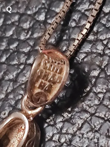 сребърно коюие с пантовка, снимка 4 - Колиета, медальони, синджири - 50276892