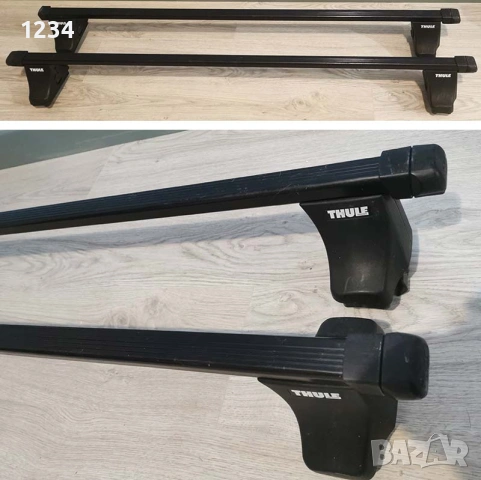 Багажник напречни греди THULE рейки за TOYOTA Yaris, 1999-2005г, снимка 2 - Аксесоари и консумативи - 53194795