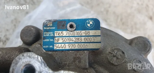 Турбо за бмв 3.0d н57 7 series bmw 730d f01 n57 530d f10 Turbo Borg Warner 7808165-08, снимка 11 - Части - 47770587